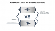 Free - PowerPoint Battery PPT Slides Free Download Immediately
